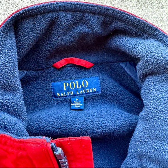 Polo Ralph Lauren Sportsmen Jacket Fleece Lined Medium Outdoor Wildlife - Picture 5 of 7